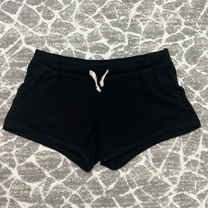 Michele B. Soft and Cozy Black Shorts
